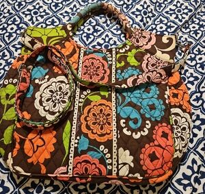 Floral Quilted Women's Bag